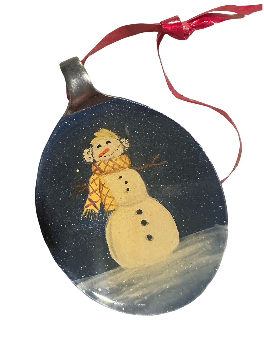 Unique Snowman Ornament - Holiday Home Decor
